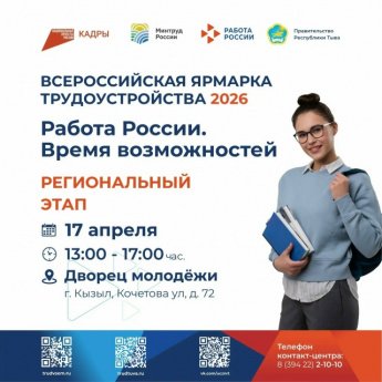 Всероссийская ярмарка трудоустройства «Работа России. Время возможностей»